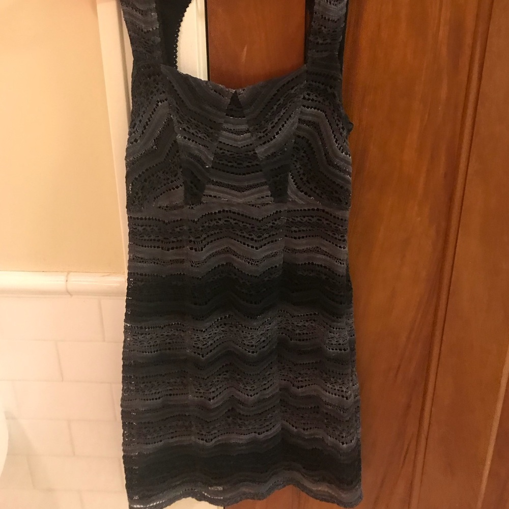 NWOT Free People Charcoal Grey Bodycon